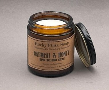 Oatmeal & Honey Hand-Face-Body Cream