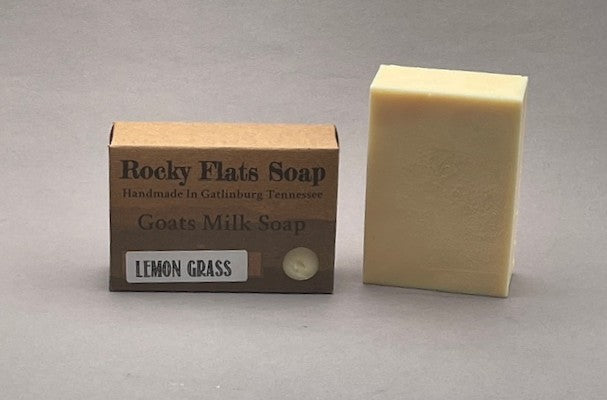 Lemon Grass Goats Milk Soap