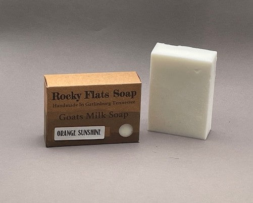 Orange Sunshine Goats Milk Soap