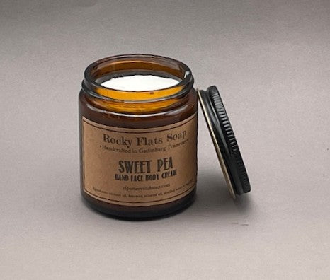 Sweet Pea Hand Face Body Cream